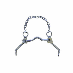 Freio "L" Inox Perna Curta Texano.